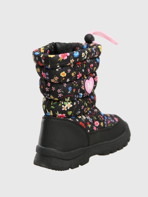 Чёрные сапоги MONNALISA: фото 2 - Invogue