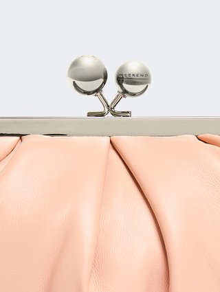 Рожева сумка Pasticcino Weekend MaxMara шкіряна: фото 3 - Invogue