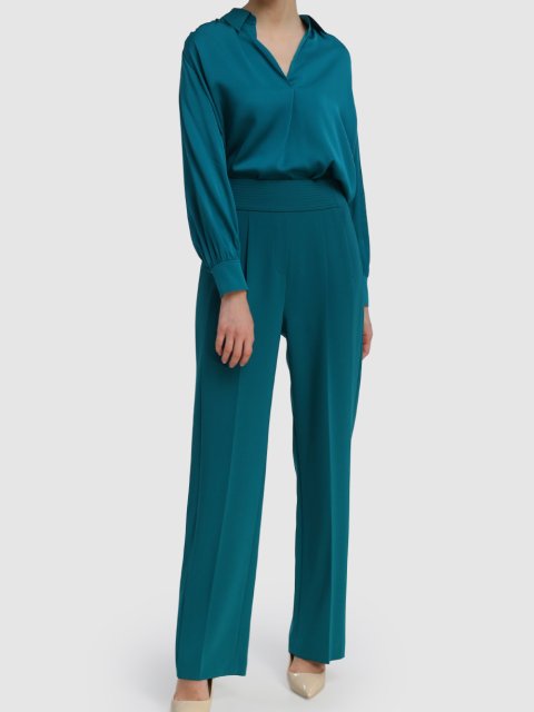 Зелёная блуза MARC CAIN: фото 1 - Invogue