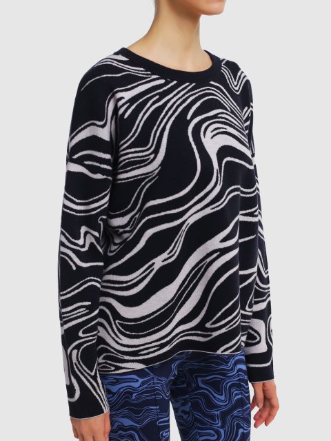 Синій светр MARC CAIN : фото 2 - Invogue