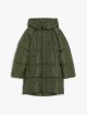 Темно-зелений пуховик WEEKEND MAX MARA стьобаний: фото - Invogue