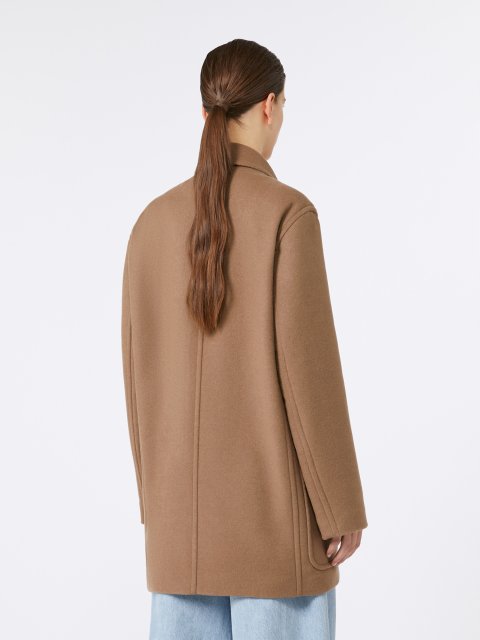 Світло-коричневе пальто MAX MARA з вовни та кашеміру: фото 3 - Invogue