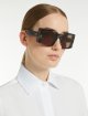 Коричневі окуляри Max Mara великі: фото 1 - Invogue