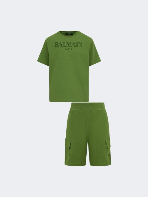 Футболка, шорти Balmain (78884): фото - Invogue
