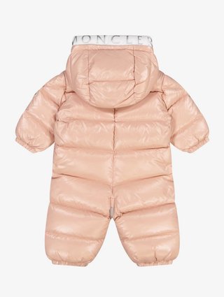 Рожевий комбінезон samian MONCLER ENFANT: фото 1 - Invogue