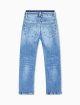 Сині джинси EMPORIO ARMANI KIDS з бавовни: фото 2 - Invogue