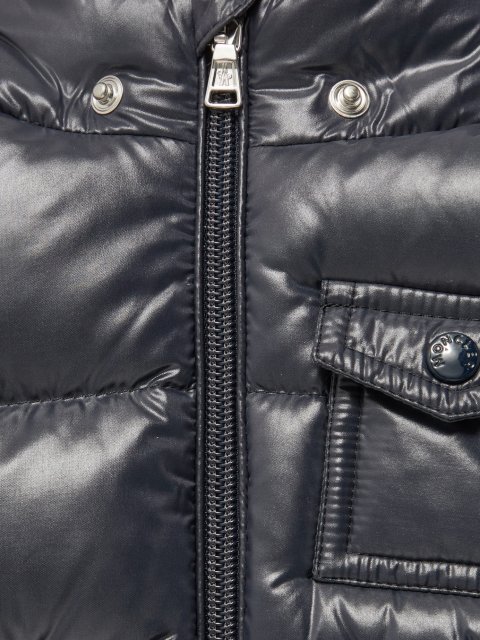 Синя куртка MONCLER ENFANT : фото 2 - Invogue