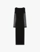 Чорна сукня Sportmax довга: фото - Invogue