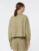 Оливкова сорочка Weekend Max Mara з бавовни: фото 3 - Invogue