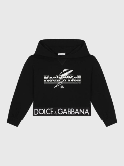 Чорна кофта DOLCE&GABBANA KIDS : фото - Invogue