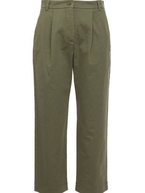 Зелені брюки WEEKEND MAX MARA : фото 2 - Invogue