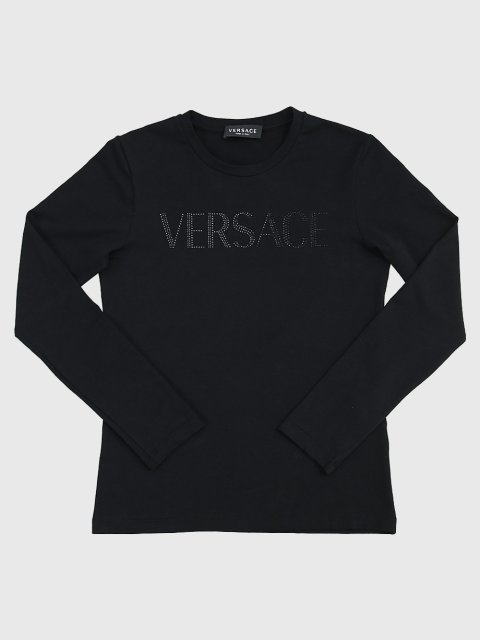Чорний джемпер VERSACE YOUNG : фото - Invogue
