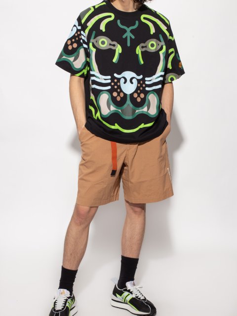 Жёлтые шорты KENZO: фото 3 - Invogue