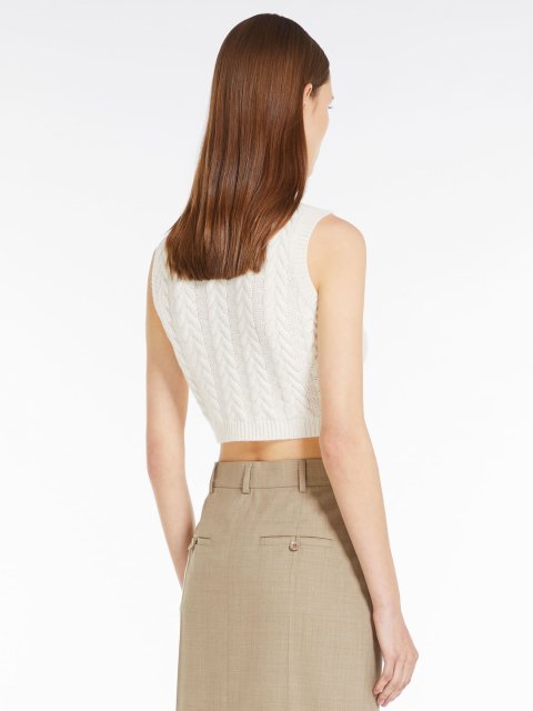 Молочний светр MAX MARA : фото 2 - Invogue