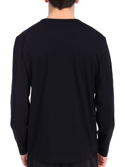 Чёрная футболка BOSS: фото 4 - Invogue