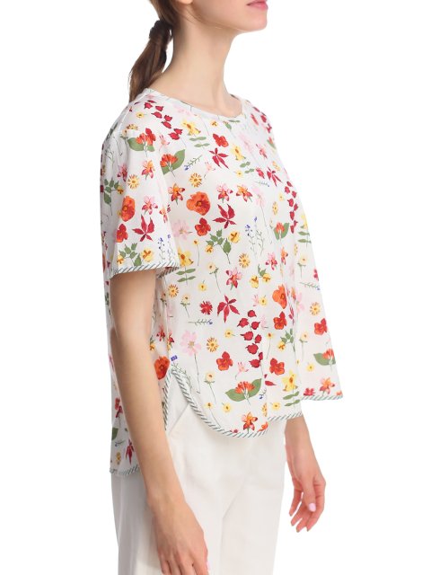 Біла футболка WEEKEND MAX MARA : фото 5 - Invogue