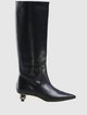 Чёрные сапоги WEEKEND MAX MARA: фото - Invogue