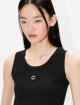 Черная майка Kenzo из эластичного хлопка: фото 4 - Invogue