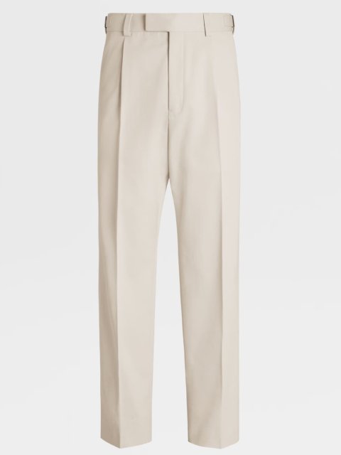 Білі брюки ZEGNA : фото - Invogue