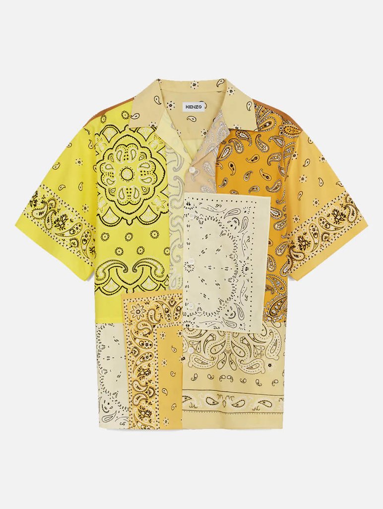 Жовта сорочка KENZO : фото - Invogue
