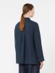 Темно-синя сорочка Max Mara з льону: фото 3 - Invogue