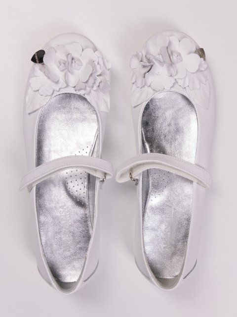 Кремові туфлі MONNALISA : фото 2 - Invogue