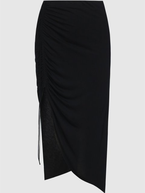 Чёрная юбка HELMUT LANG: фото - Invogue