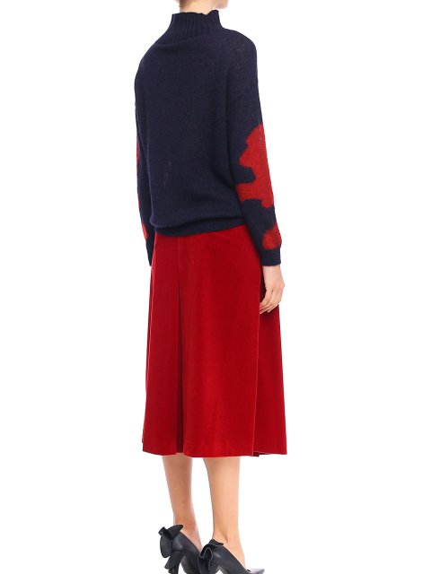 Красные брюки MAX MARA: фото 4 - Invogue