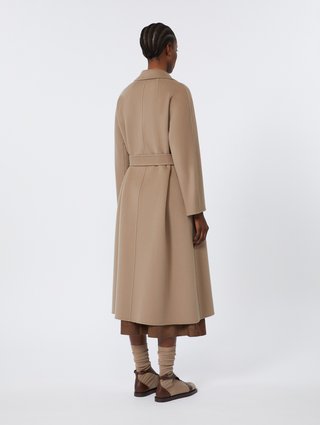 Сіре пальто MAX MARA з вовни: фото 2 - Invogue