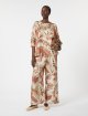 Брюки з принтом WEEKEND MAX MARA шовкові: фото 1 - Invogue