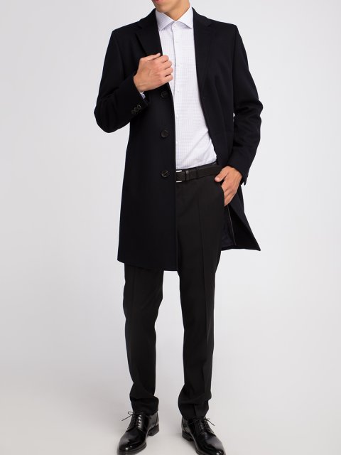 Чёрные брюки BOSS: фото 1 - Invogue