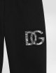 Чорна кофта, штани DOLCE&GABBANA KIDS з бавовни: фото 5 - Invogue