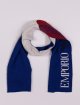 Синий шарф EMPORIO ARMANI KIDS: фото 1 - Invogue