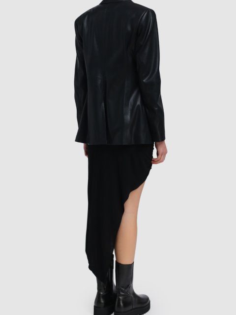 Чёрная юбка HELMUT LANG: фото 2 - Invogue