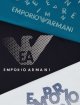 Набір із трьох футболок з бавовняного джерсі Emporio Armani Kids зелений/білий: фото 1 - Invogue