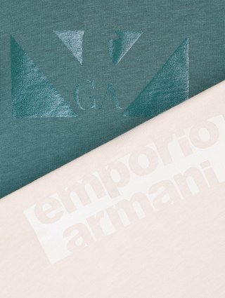 Разноцветные джемперы EMPORIO ARMANI KIDS из хлопка: фото 1 - Invogue