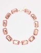 Розовое колье WEEKEND ACCESSORIES: фото - Invogue