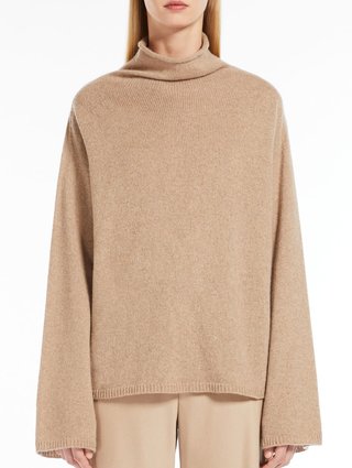Бежевый свитер MAX MARA: фото 1 - Invogue