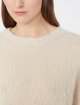 Кремовий светр MAX MARA з мохеру: фото 4 - Invogue