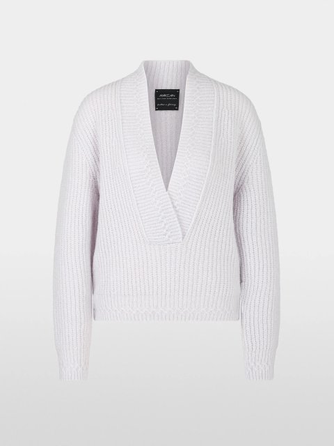 Лавандовий светр MARC CAIN вільного крою: фото - Invogue