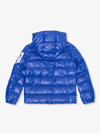 Синя куртка MONCLER ENFANT: фото 1 - Invogue