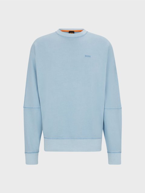 Синий свитшот BOSS: фото - Invogue
