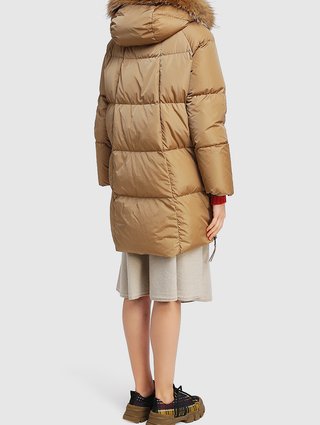 Коричневая куртка WEEKEND MAX MARA: фото 2 - Invogue