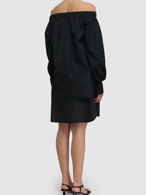 Чёрная рубашка MAX MARA: фото 2 - Invogue