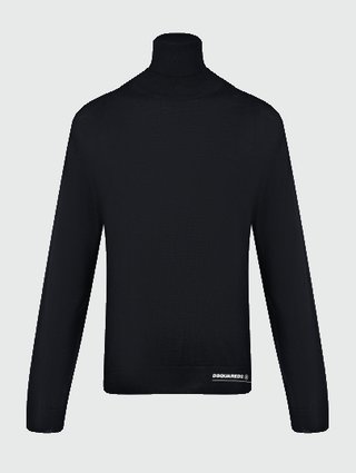 Чорний светр DSQUARED KID : фото - Invogue