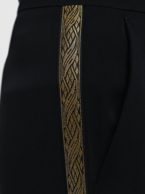 Чёрные брюки MAX MARA: фото 4 - Invogue