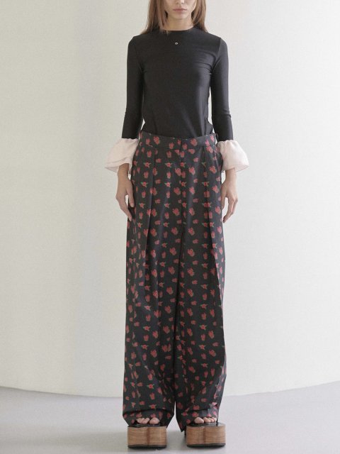 Чорні брюки PUSHBUTTON : фото 2 - Invogue