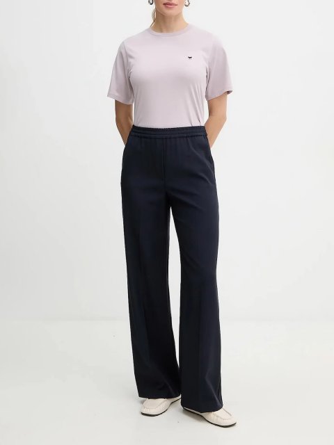 Лілова футболка Weekend Max Mara з бавовни: фото - Invogue