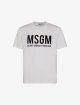 Біла футболка MSGM з бавовни: фото - Invogue