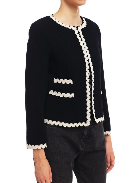 Чорний піджак WEEKEND MAX MARA : фото 3 - Invogue